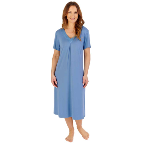 Slenderella Nightdress in Blue GL1701