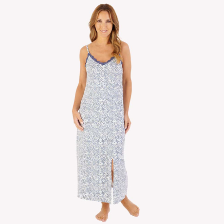 Slenderella Nightdress in navy GL1705