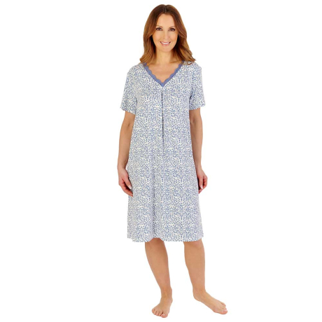 Slenderella Nightdress in Navy GL1707