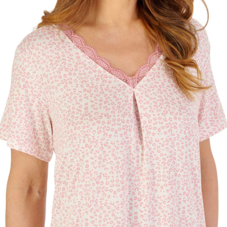 Slenderella Nightdress in Pink GL1707