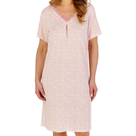 Slenderella Nightdress in Pink GL1707