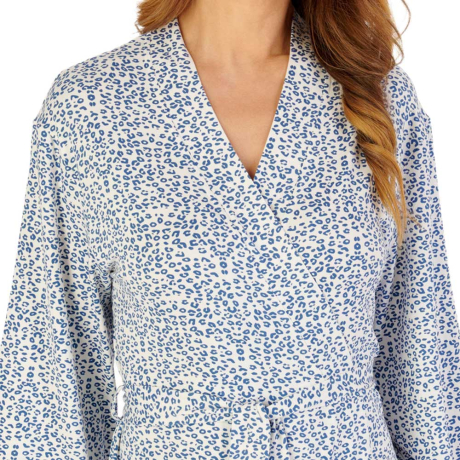 Slenderella Kimono Wrap in Navy GL1710