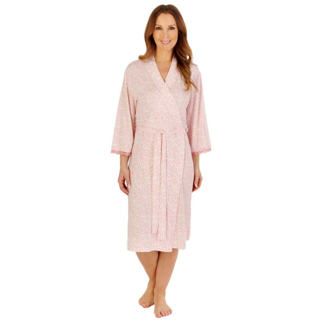 Slenderella Kimono Wrap in Pink GL1710