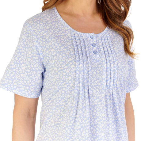 Slenderella Nightdress in Blue ND1102