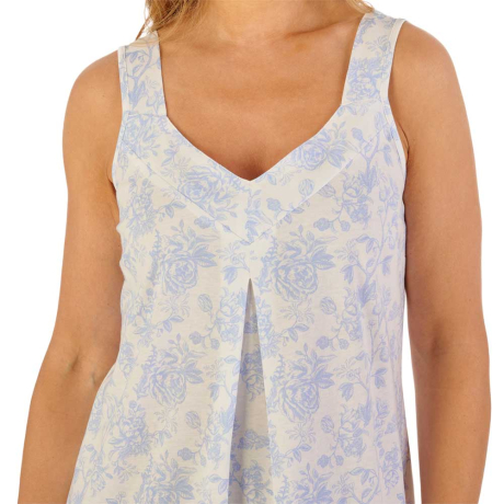 Slenderella Nightdress in Blue ND1105