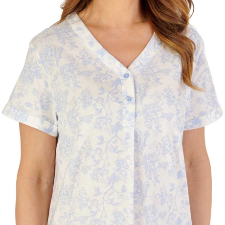 Slenderella Nightdress in Blue ND1106