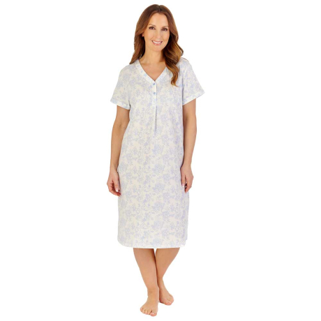 Slenderella Nightdress in Blue ND1106