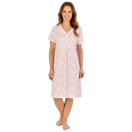 Slenderella Nightdress in Pink ND1106