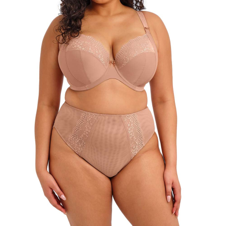 Elomi Lucie Bra and Briefs in Mocha EL4490 and EL4498
