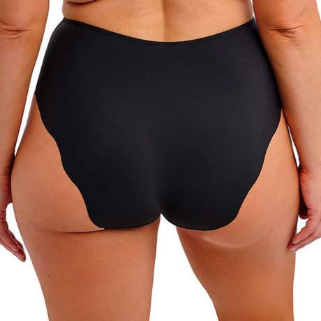 Backview of Fantasie Cesile Briefs In Black FL103651
