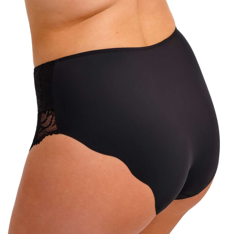 Sideview of Fantasie Cesile Briefs In Black FL103651
