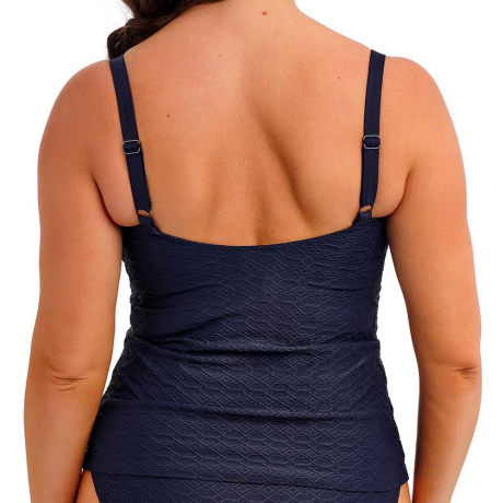 Backview of Fantasie Swim Azores Tankini Top In Midnight FS506665
