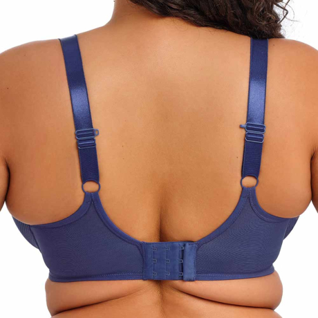Backview of Elomi Tiernie Bra In Denim EL303334
