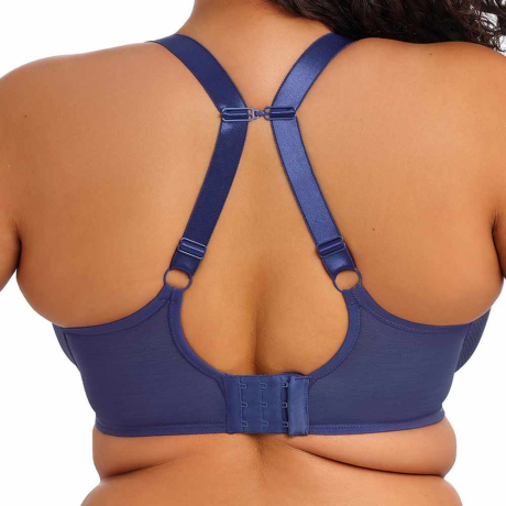 Backview of Elomi Tiernie Bra In Denim EL303334
