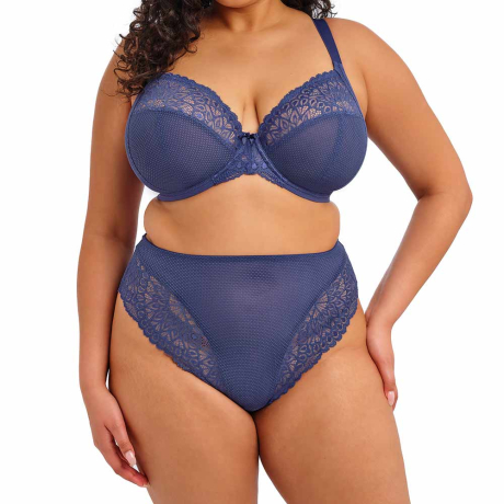 Elomi Tiernie Bra and Briefs In Denim EL303334 and EL303350

