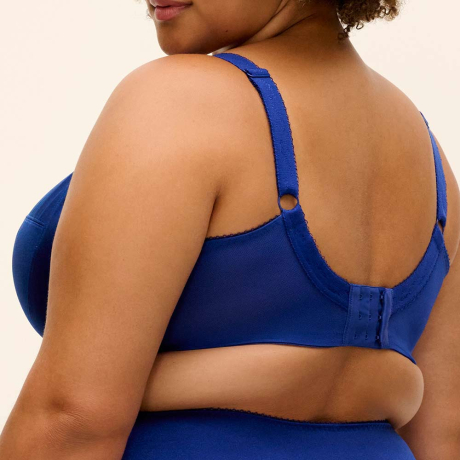 Backview of Goddess Keira Bra in Lapis GD6090
