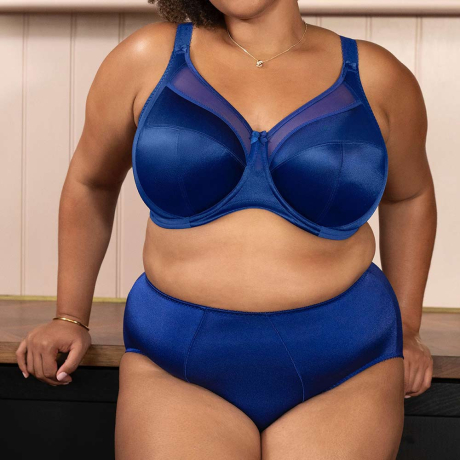Goddess Keira Bra and Briefs in Lapis GD6090 and GD6095
