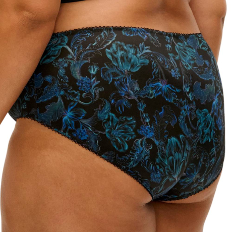 Goddess Kayla brief product in ornate GD6168- back view image