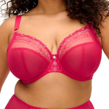 Elomi Matilda bra product in hot pink El8900, front view image 