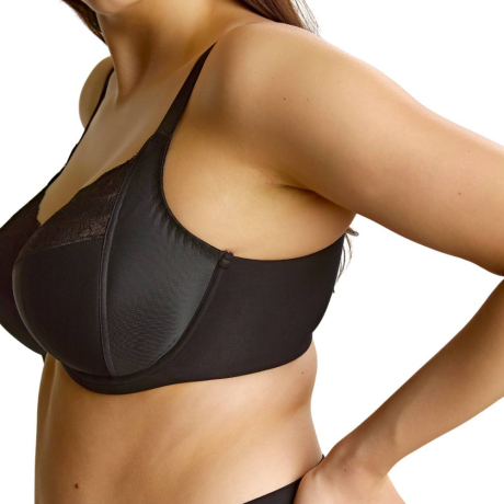 Sculptresse Amara Bra product in black 11265- sideview image