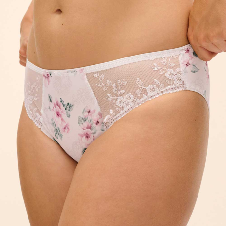 Sideview of Fantasie Lizbeth Briefs in white FL102950
