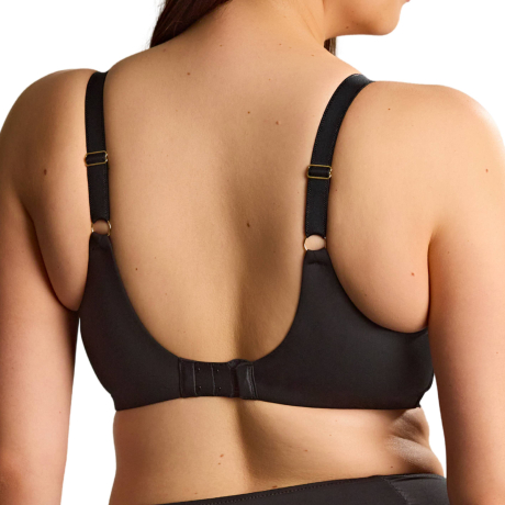 Sculptresse Estel Bra product in noir 9685- back view image 