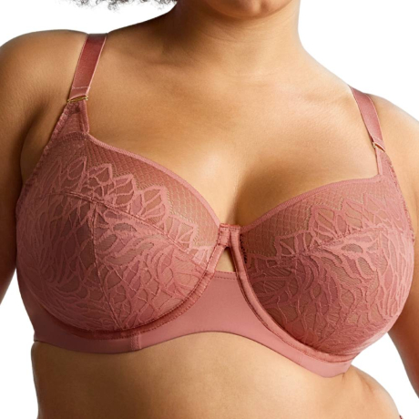 Sculptresse Sophia bra product in sienna rose 11195- front view image