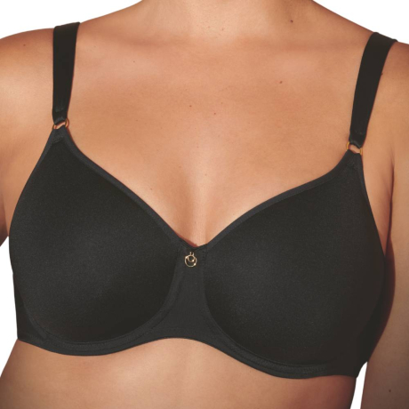 BLACK,Anita,Claire Underwired Seamless Bra,2026,5833,Front view