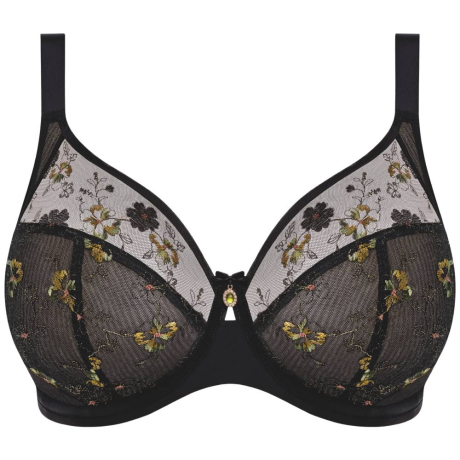 Elomi Lyriana bra product in jet EL303705- cutout image