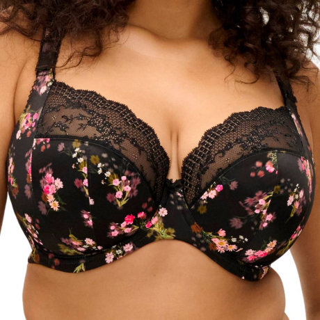 Elomi Lucie bra product in fleur EL4490- front view image