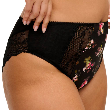 Elomi Lucie brief product in fleur EL4498- side view image