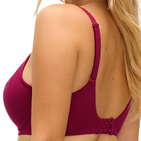 Fantasie Evolution comfort bra product in ruby FL104401- back view image
