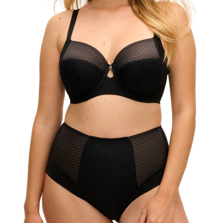 Fantasie Evolution comfort bra and brief product in black FL104401 FL104452- full set image
