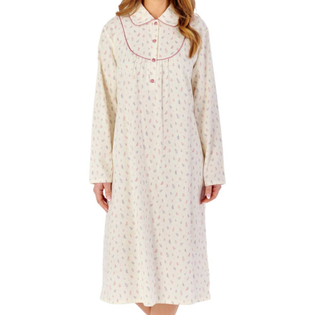Slenderella Nightdress product in pink NDW2211- front view image