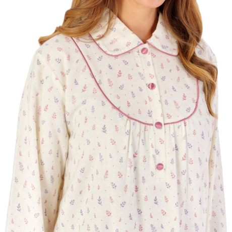 Slenderella Nightdress product in pink NDW2211- close up image