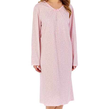 Slenderella Nightdress product in pink NDW2100- front view image