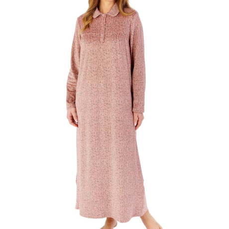 Slenderella Nightdress product in mink NDW2346- front view image