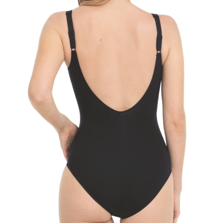 Rosa Faia Sea Gym Alison product in black 7898- back view image