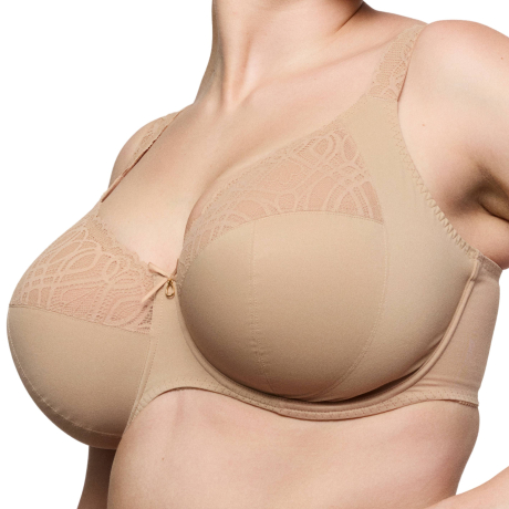 Primma Donna Salerno bra product in candy ginger 0163535- side view image