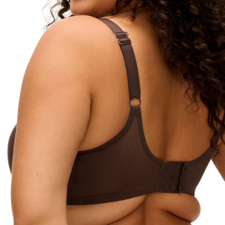 Matilda bra product in gold rush EL8900- back view image