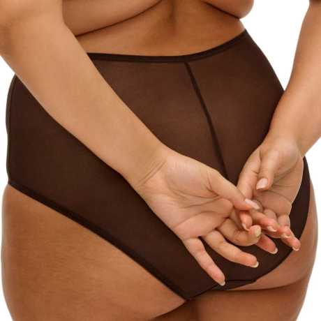 Matilda brief product in gold rush EL8906- back view image