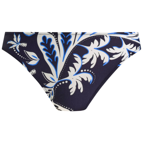 Playa Azul Mid Rise Bikini Briefs