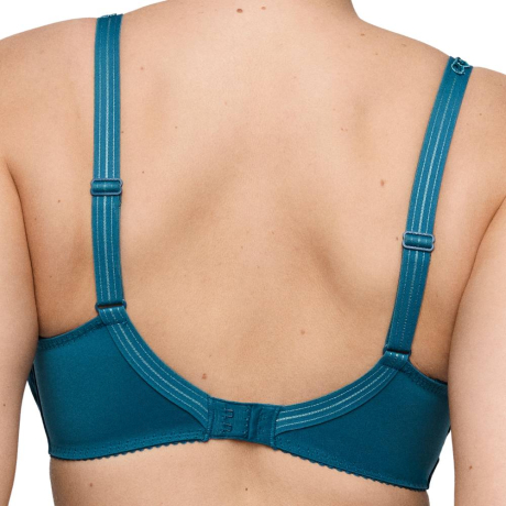Prima donna Deauville full cup wired bra product in peacock 0161811- back view image
