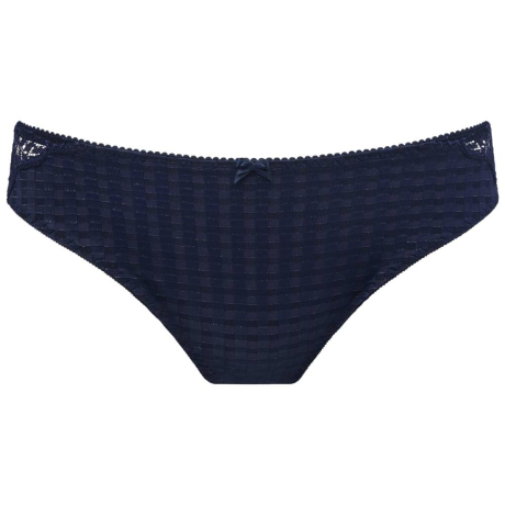 Primadonna Madison rio briefs product in velvet blue 0562125- cut out image