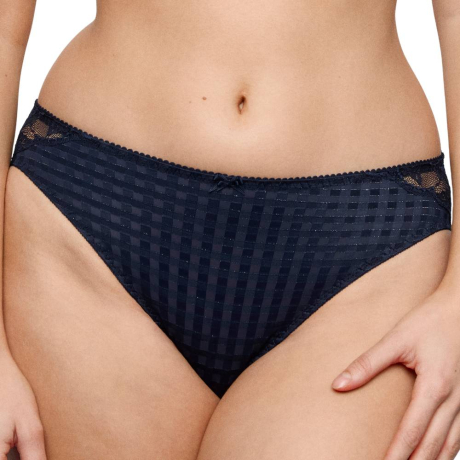 Primadonna Madison rio briefs product in velvet blue 0562125- front view image