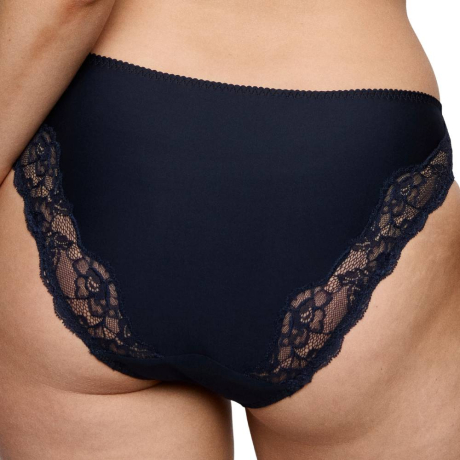 Primadonna Madison rio briefs product in velvet blue 0562125- back view image