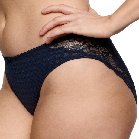 Primadonna Madison rio briefs product in velvet blue 0562125-side view image