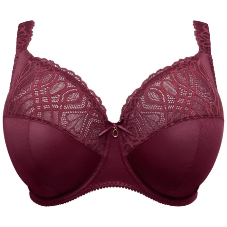 Primadonna Salerno fuller bust bra product in evening red 0163535- cut out image