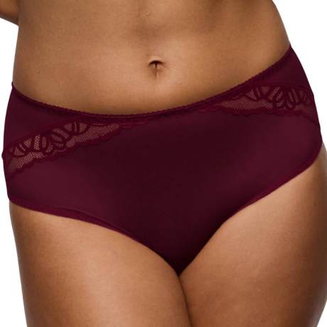 Primadonna Salerno full brief product in evening red 0563531- front view image