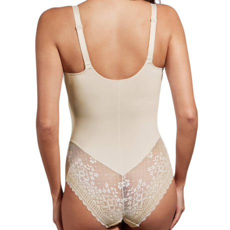 Empreinte Melody underwired seamless cup body product in ivory 10086- back view image